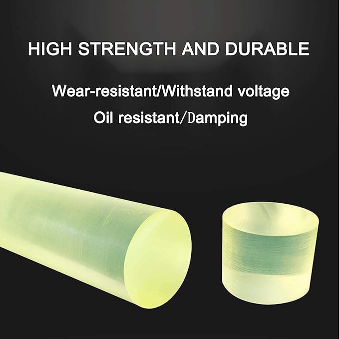 🛡️ PU Rubber Self Defense Stick – 💪 Flexible & Strong Rod for 🥋 Martial Arts Training & 🏠 Home Safety (50cms)