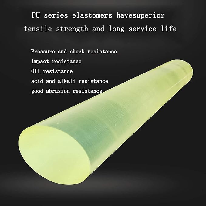 🛡️ PU Rubber Self Defense Stick – 💪 Flexible & Strong Rod for 🥋 Martial Arts Training & 🏠 Home Safety (50cms)
